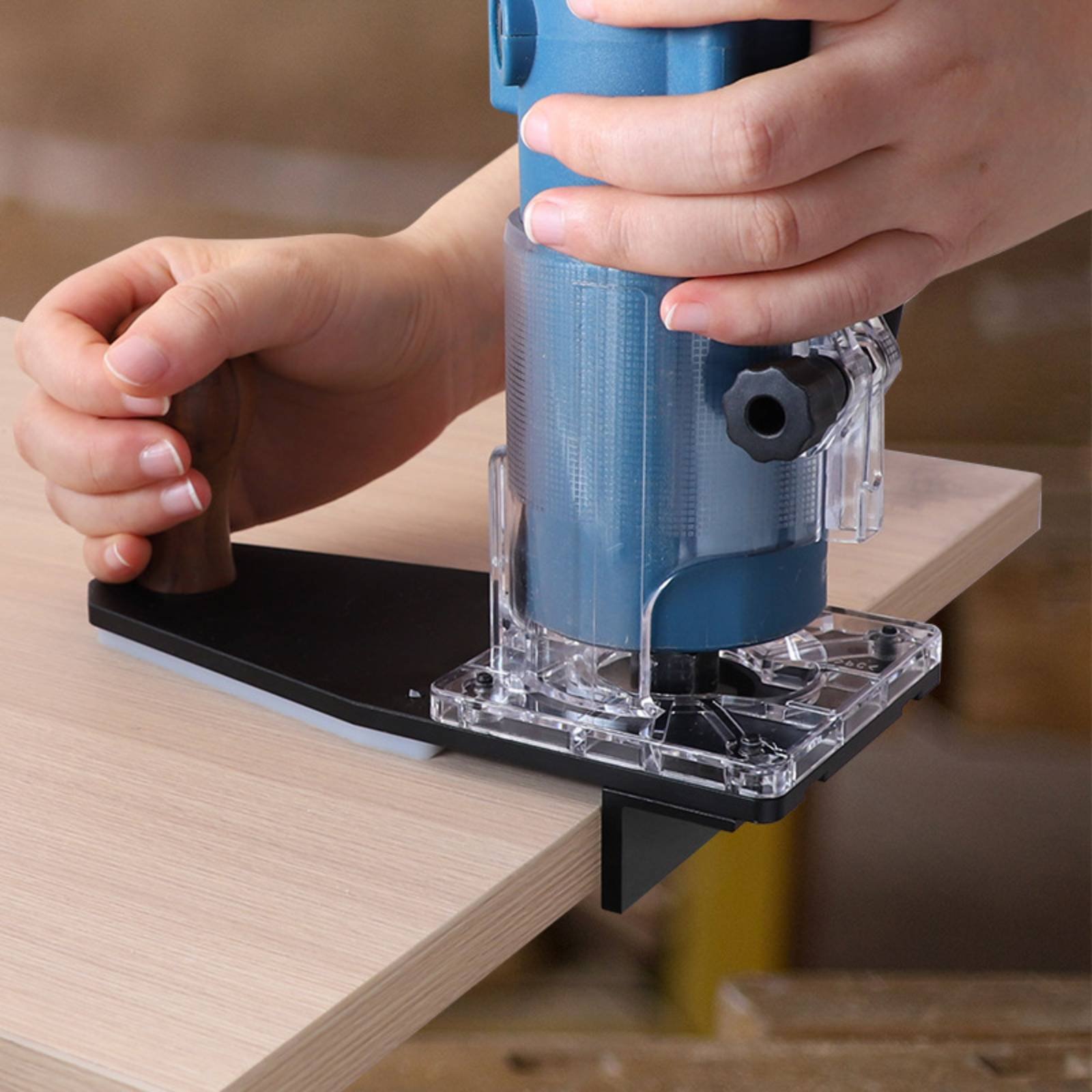 Router Trim Base - Podstawa frezarki do obróbki krawędzi, stabilna,