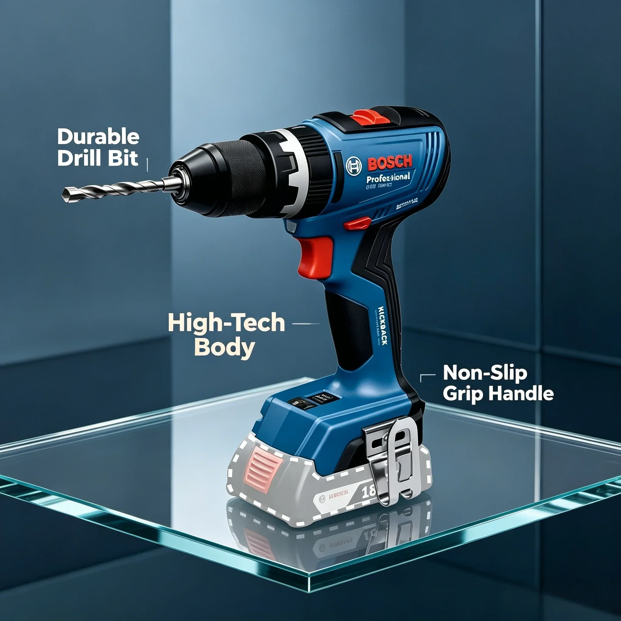 Kit Power Tools - Bosch GSB 18V-65 Professional 18V Bezszczotkowy