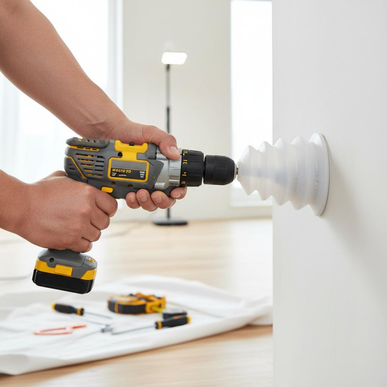 Power Tools Hammer - Miska do zbierania pyłu wiertarskiego, łatwa