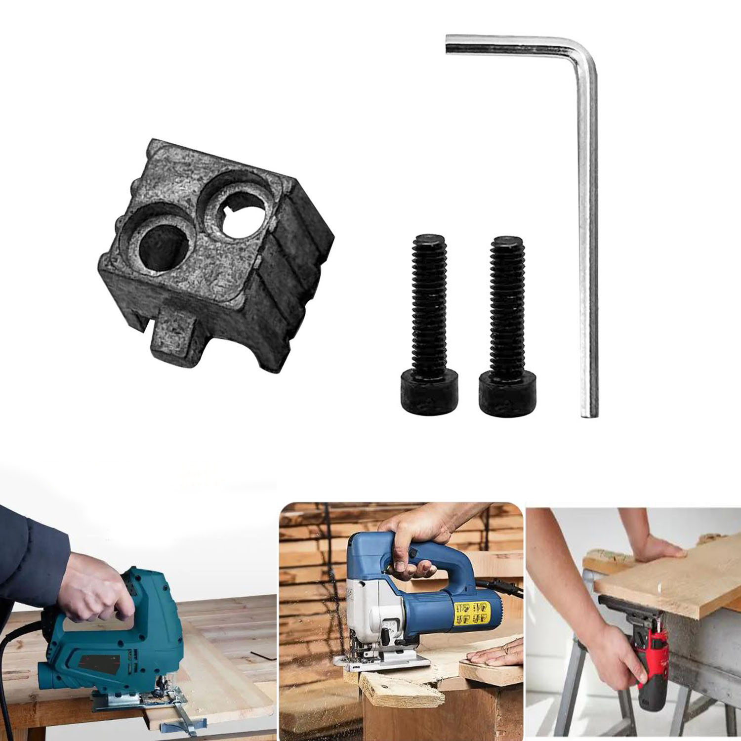 Power Tools Types - Zacisk do wiertarki szablastej typu 55,