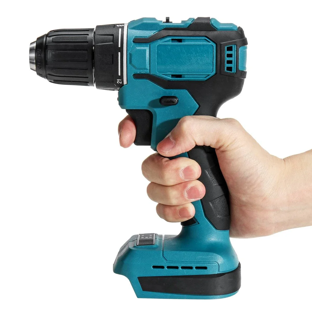 Power Tools Hammer - Wiertarka elektryczna 18V 90N.m Bezprzewodowa Bezszczotkowa
