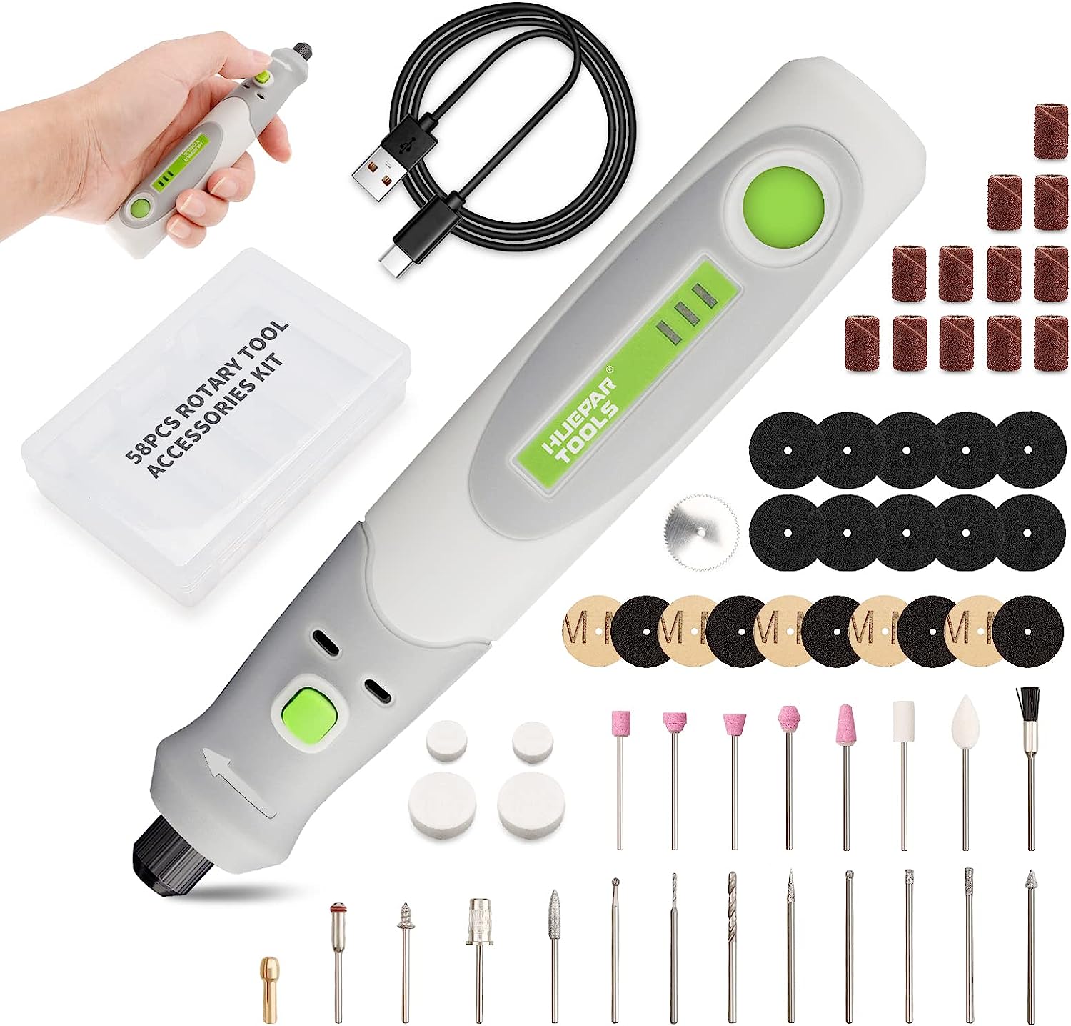 Kit Power Tools - Wiertarka elektryczna młynek do mielenia polerka