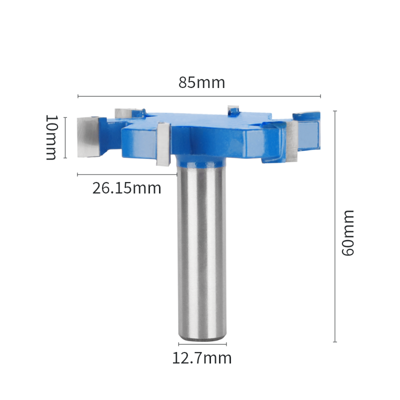PTA Six Blade Z6 T Type Slotti – Router Trim Base recenzja i cena