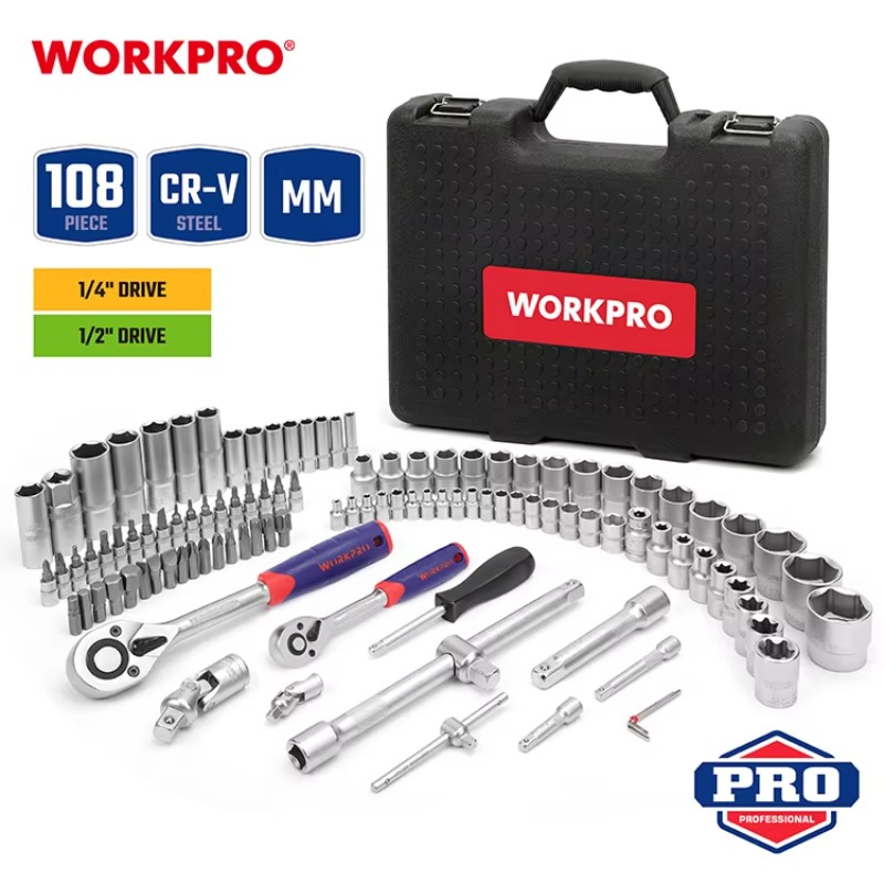 108-częściowy Profesjonalny Ze – Kit Power Tools recenzja i cena