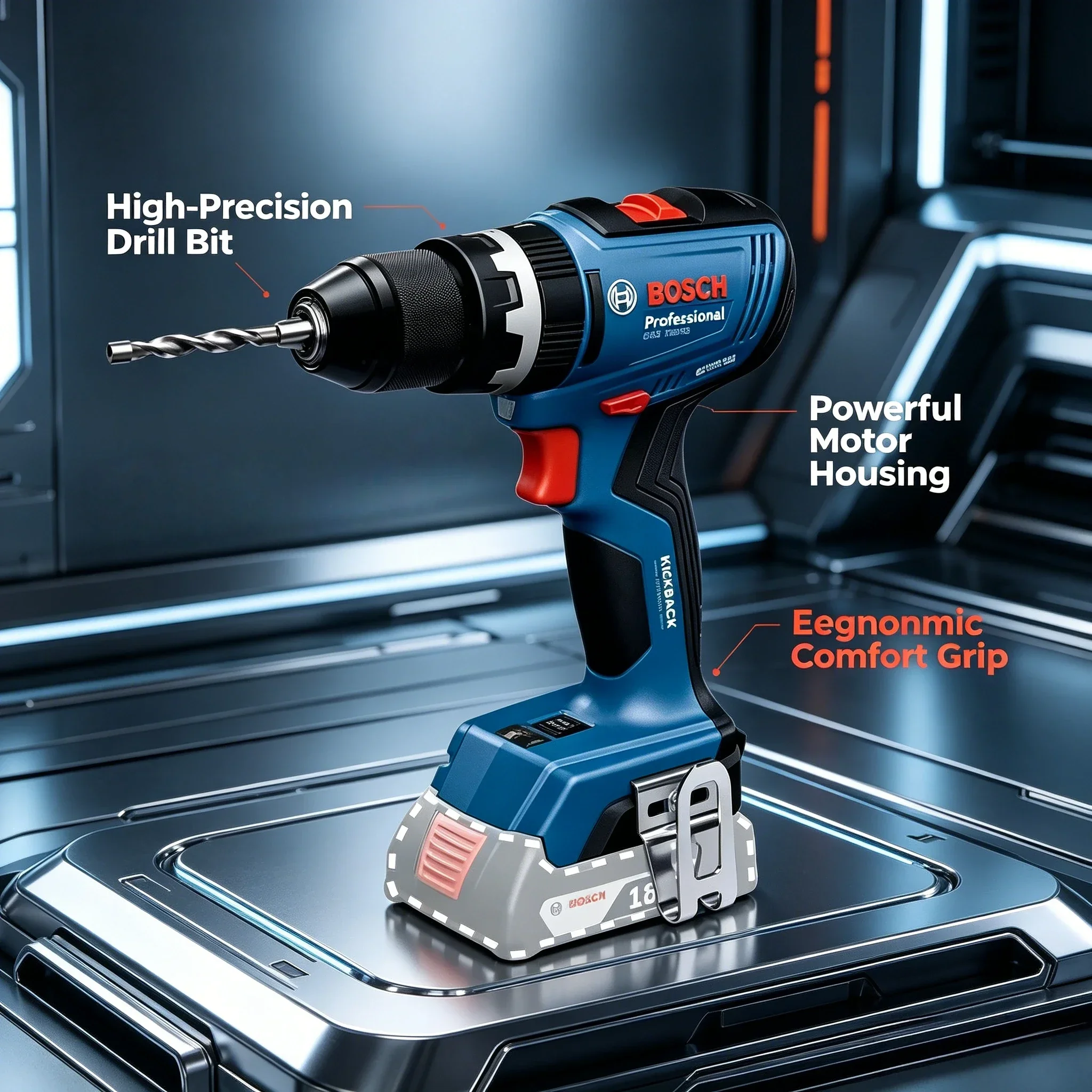 Bosch GSB 18V-65 Professional  – Kit Power Tools recenzja i cena