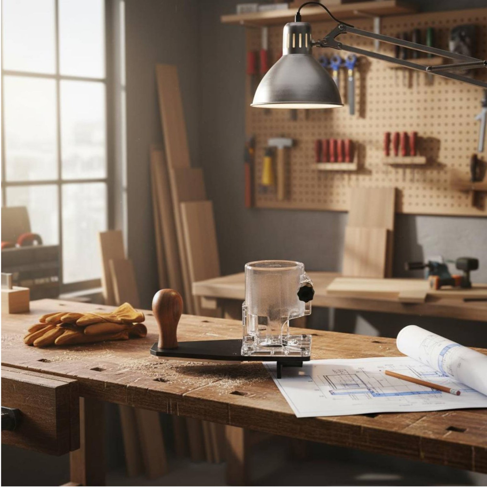 Podstawa frezarki do obróbki k – Router Trim Base recenzja i cena