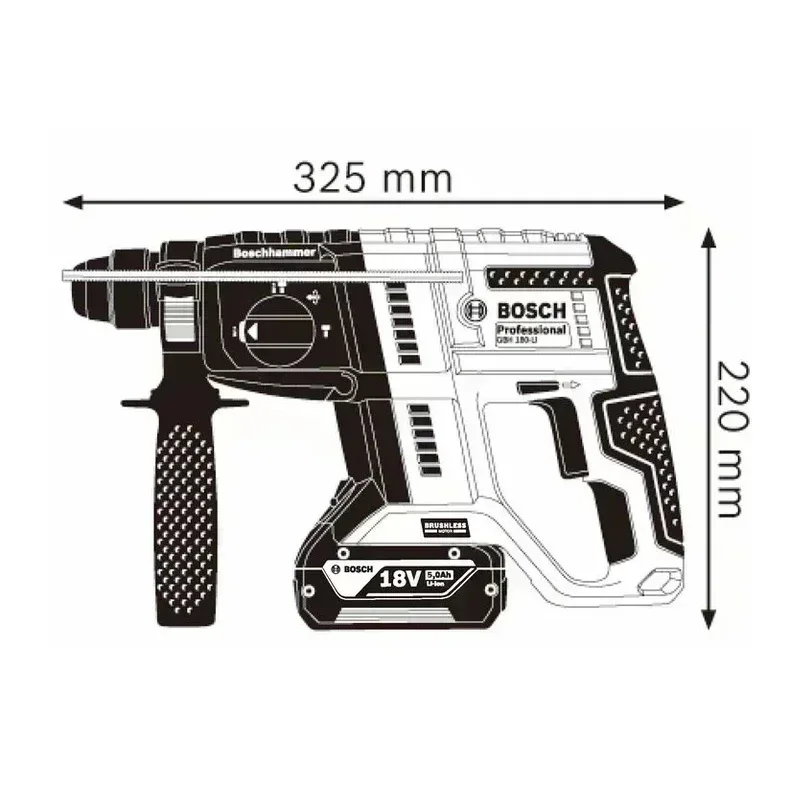 BOSCH GBH 180-LI Bezszczotkowy – Power Tools Hammer recenzja i cena