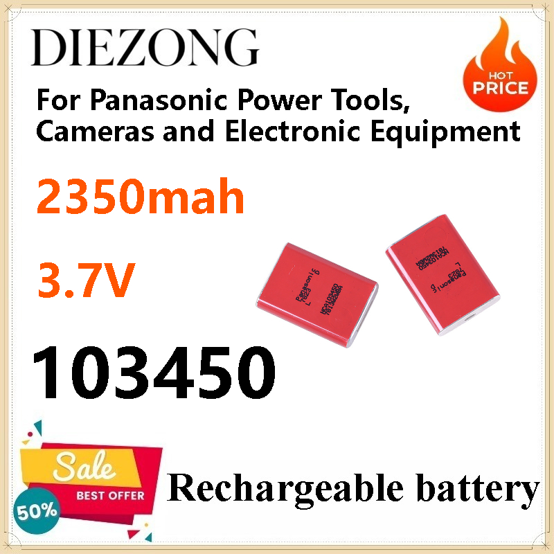 4 szt. baterii 3.7V NCA103450  – Power Tools Panasonic recenzja i cena